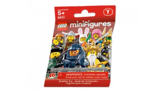 Минифигурка 7-й выпуск (неизвестная, 1 из 16 возможных) 8831 Лего Минифигурки (Lego Minifigures)