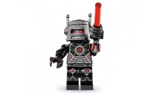 Минифигурки 8-й выпуск - Злой робот 8833-1 Лего Минифигурки (Lego Minifigures)