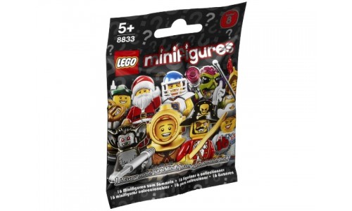 Минифигурка 8-й выпуск (неизвестная, 1 из 16 возможных) 8833 Лего Минифигурки (Lego Minifigures)