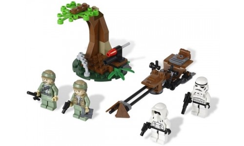 Боевой комплект Endor Rebel Trooper и Imperial Trooper 9489 Лего Звездные войны (Lego Star Wars)