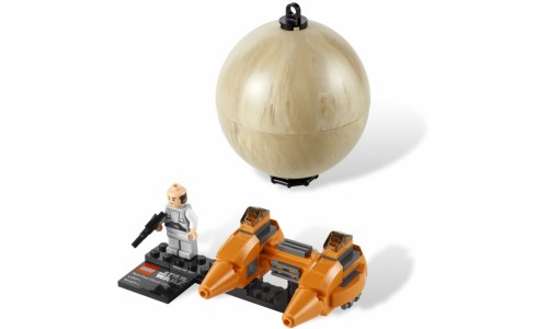 Двухместный аэромобиль  и планета Беспин 9678 Лего Звездные войны (Lego Star Wars)