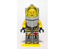 Atlantis Diver 4 - Lance Spears - With Yellow Flippers and Trans-Yellow Visor - atl018