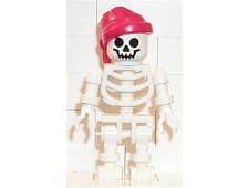 Skeleton with Standard Skull, Red Bandana - gen010