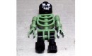 Skeleton Sand Green with Black Legs and Black Head with Evil Skull