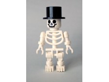 Skeleton with Standard Skull, Top Hat - gen027
