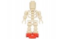 Skeleton with Round Brick Head
