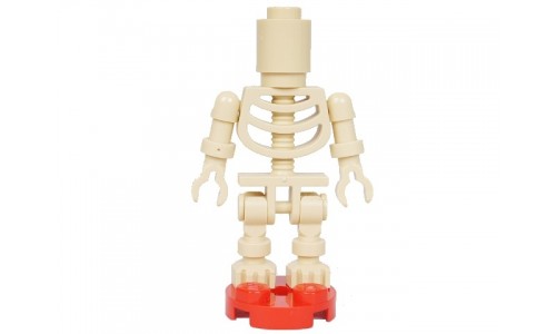 Skeleton with Round Brick Head gen035