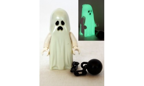 Ghost with Pointed Top Shroud and Ball and Chain gen044