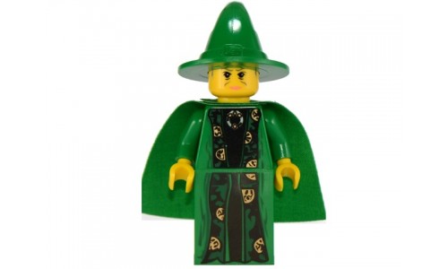 Professor McGonagall, Green Robe and Cape hp022