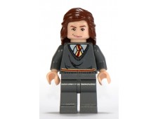 Hermione, Gryffindor Stripe Torso, Reddish Brown Female Hair Mid-Length - hp083