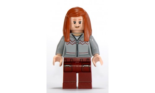 Ginny Weasley, Light Bluish Gray Knitwear, Dark Red Legs with Pocket Pattern hp090