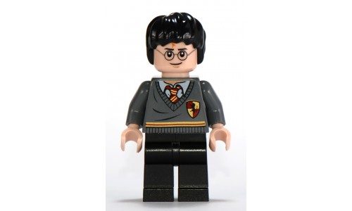 Harry Potter, Gryffindor Stripe and Shield Torso, Black Legs hp094