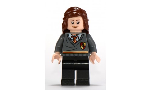 Hermione, Gryffindor Stripe and Shield Torso, Black Legs hp095