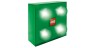 Светильник настенный (зелёный) lamp6 Лего Аксессуары (Lego Accessories)