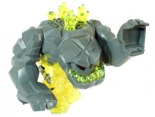 Rock Monster Large - Geolix (Trans-Neon Green) - pm015
