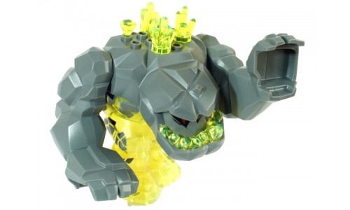 Rock Monster Large - Geolix (Trans-Neon Green) pm015