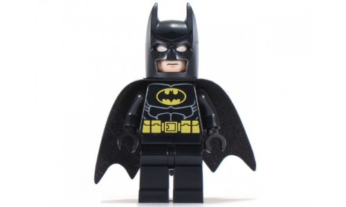 Batman - Black Suit with Yellow Belt and Crest (Type 1 Cowl) sh016