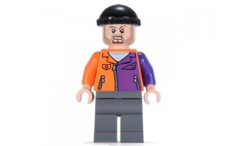 Two-Face's Henchman, Orange and Purple - Beard sh021