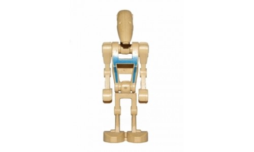 Battle Droid Pilot with Tan Torso with Blue Insignia sw065