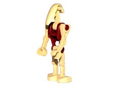 Battle Droid Security with Straight Arm and Dark Red Torso - sw096