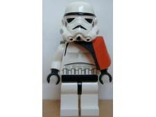 Stormtrooper (Tatooine) with Pauldron, No Re-Breather, Black Head, 'Sandtrooper' - sw109a