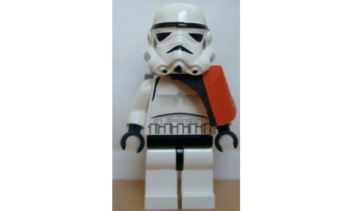 Stormtrooper (Tatooine) with Pauldron, No Re-Breather, Black Head, 'Sandtrooper' sw109a