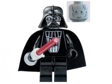 Darth Vader with Light-Up Lightsaber Complete Assembly - sw117