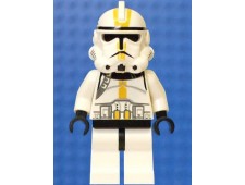 Clone Trooper Ep.3, Yellow Markings, No Pauldron, 'Star Corps Trooper' - sw128a