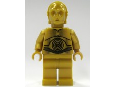 C-3PO - Pearl Gold with Pearl Gold Hands - sw161a