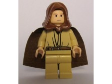 Obi-Wan Kenobi (young with hood and cape, light flesh, tan legs) - sw173