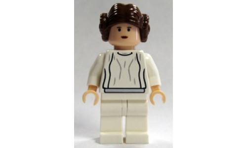 Princess Leia (White Dress, Light Flesh) sw175