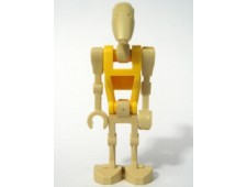 Battle Droid Commander with Straight Arm and Yellow Torso - sw184