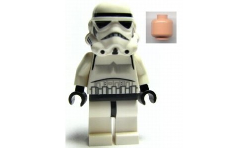 Stormtrooper (Light Flesh Head, Dotted Mouth Pattern) sw188a