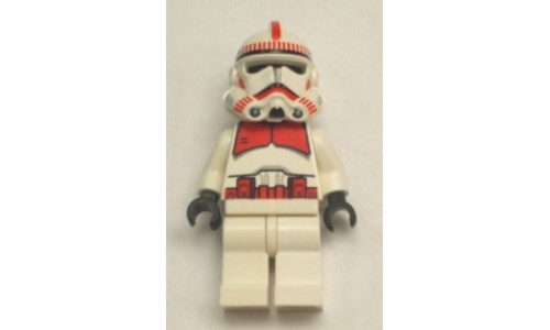 Clone Trooper Ep.3, Red Markings, White Hips 'Shock Trooper' sw189