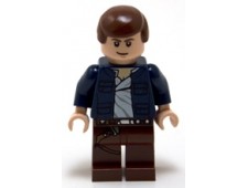 Han Solo, Reddish Brown Legs with Holster Pattern, Open Jacket - sw290
