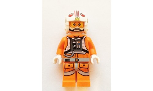 Luke Skywalker (Pilot, Printed Legs, Cheek Lines) sw569