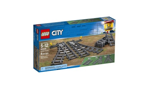Конструктор LEGO City Железнодорожные стрелки